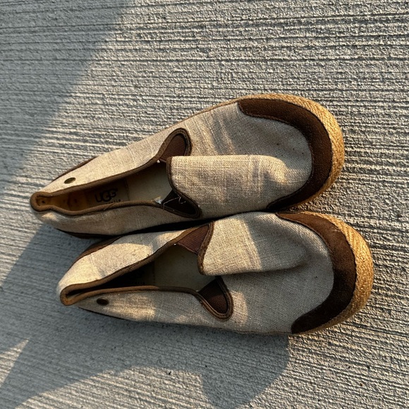 Ugg canvas slip on. Only worn once!! - Picture 1 of 5